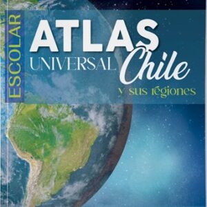 Atlas universal Chile y sus regiones - Sopena actualizado censo 2024