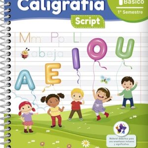 Caligrafia script 1° basico 1° semestre  horizontal Sopena